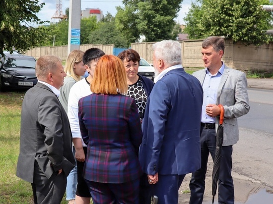 В Курске обустроят новую дорогу к парку «Новая Боевка»