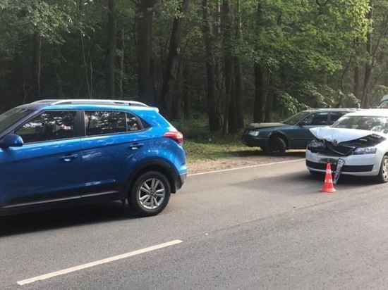 Под Калининградом 21-летний водитель Audi устроил тройное ДТП