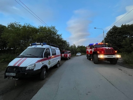 Два человека пострадали при пожарах в Южно-Сахалинске