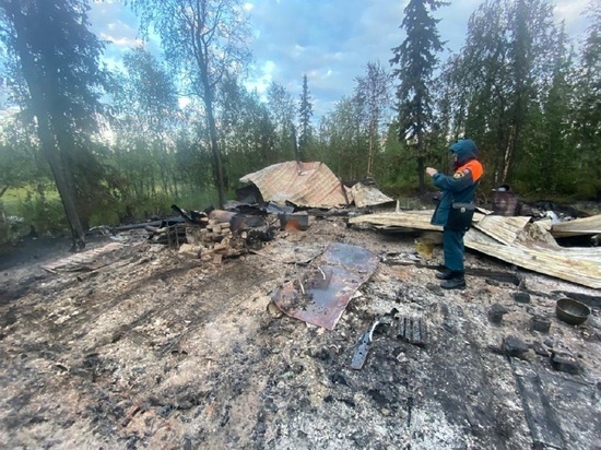 Лесной пожар на Ямале спалил в избушке еще двух мужчин