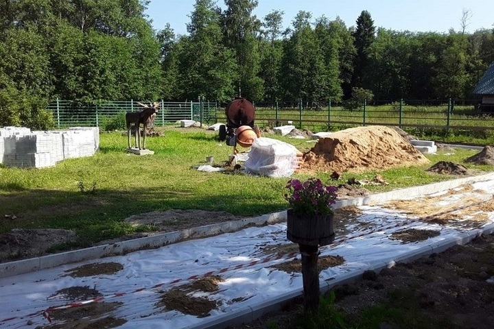 В Костромской области благоустраивается Сумароковская лосеферма