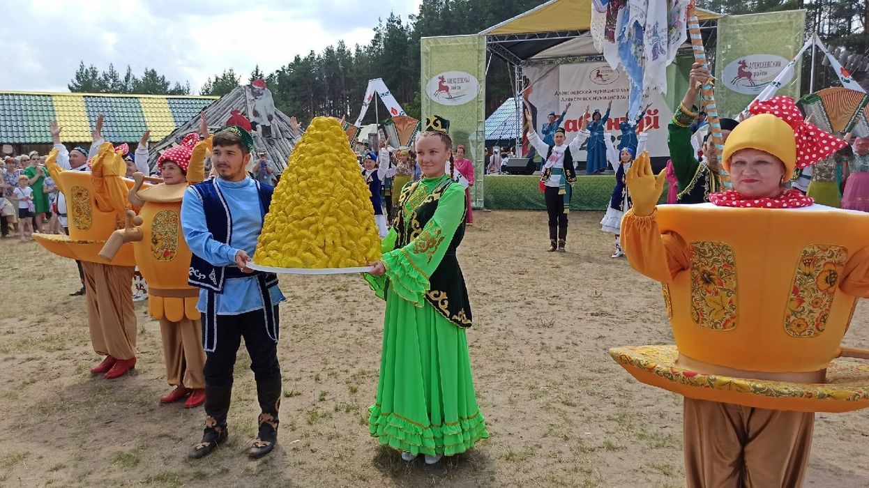 Владимирцы отдохнули на татаро-башкирском Сабантуе