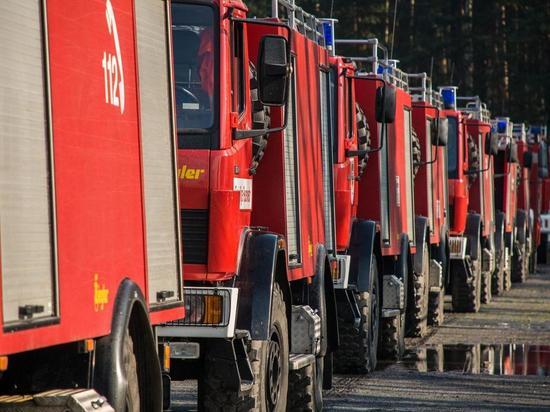В Мурманске горел перинатальный центр на улице Адмирала флота Лобова