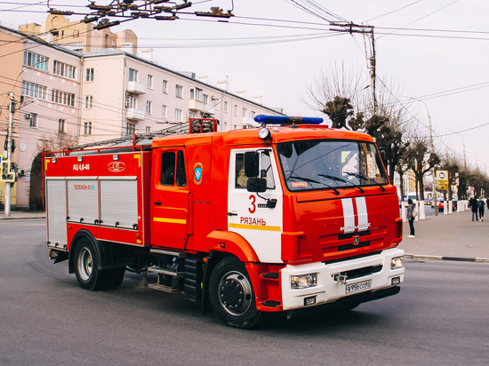 При пожаре на улице Новосёлов в Рязани погиб 51-летний мужчина