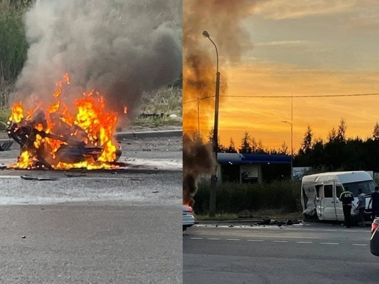 В Петербурге при столкновении автомобиля с мотоциклом погибли мужчина и женщина