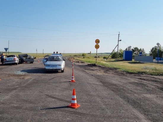 В Омской области 11-летний ребёнок пострадал в аварии на трассе
