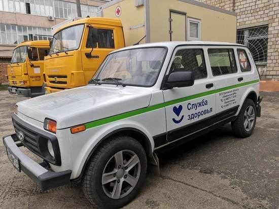 В Орловской области в Ливенскую ЦРБ поставили новый автомобиль