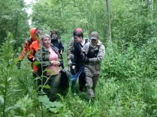 82-летнюю пенсионерку эвакуировали из леса под Новосибирском