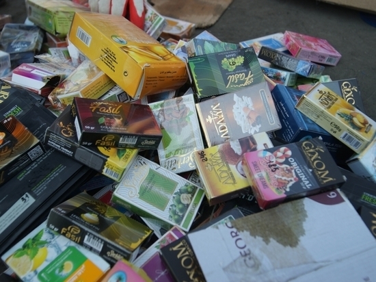 В Тюмени уничтожили нелегальный табак на сумму 12 млн рублей