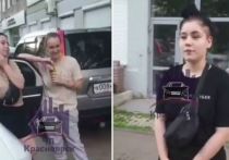 Три женщины оскорбляют водителя, пытаются вырвать у него телефон