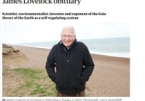 Создатель гипотезы Геи о Земле как живом организме, независимый британский ученый Джеймс Лавлок скончался в свой 103-й день рождения