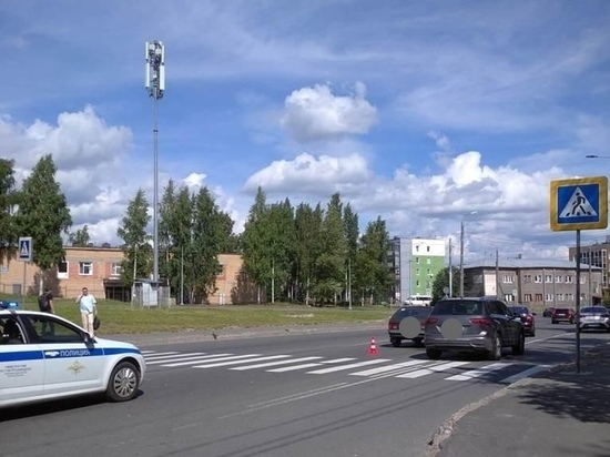 Жительницу Петрозаводска сбили на пешеходном переходе