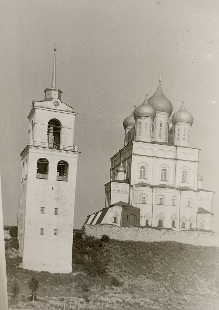 Колокольня Троицкой церкви Томск 1734 год