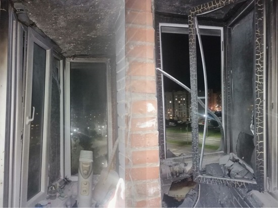 В Чебоксарах хозяин 5-комнатной квартиры сам потушил пожар, но обгорел
