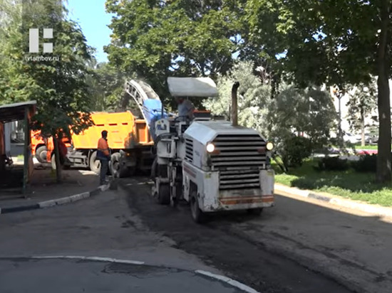 В Тамбове стартовал ремонт дороги на улице Державинской