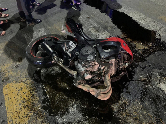 За разбившимся мотоциклистом в Махачкале полиция вела погоню