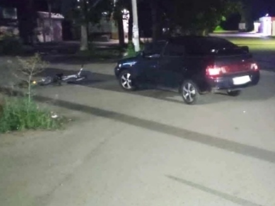 В Никифоровском районе водитель легковушки сбил велосипедиста