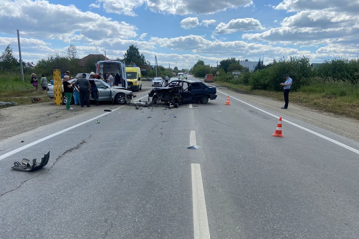 ДТП В Свердловской области