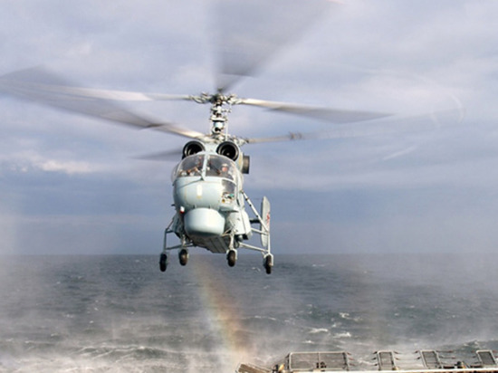 Вертолеты Балтфлота провели учения по поиску и ликвидации подлодки