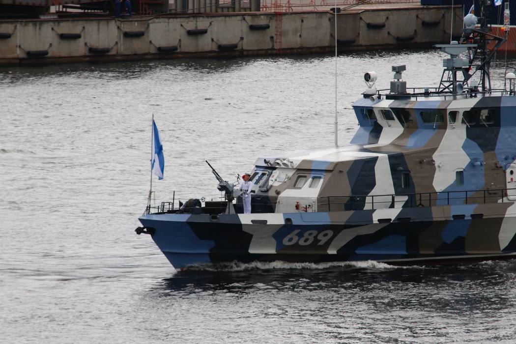 Главный военно-морской парад ВМФ в Петербурге: десятки кораблей вышли в воды Невы