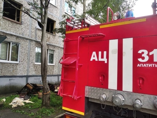 Апатитчанка с ожогами была доставлена в больницу из-за пожара в собственной квартире