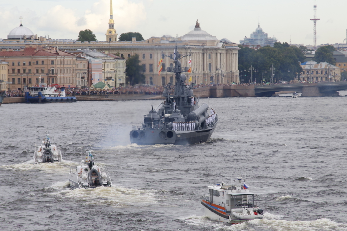 День военно морского флота СПБ