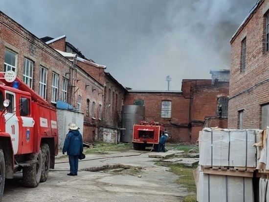 Во Льгове Курской области восстановят сильно пострадавший от пожара сахарный завод