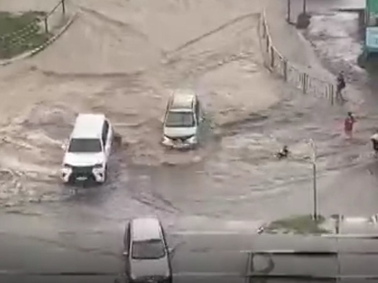 Стала известна личность унесенного потоком воды в Барнауле ребенка