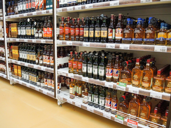 В России резко сократился импорт крепкого алкоголя