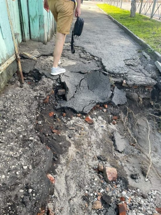 Пензенцы возмущены дорогой на улице Свердлова
