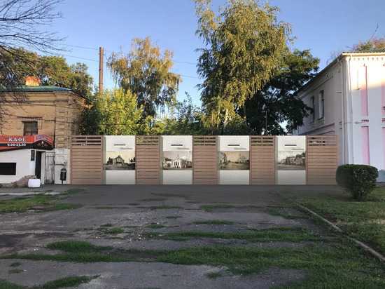 В Тамбове Привокзальную площадь украсят фотографии старого города