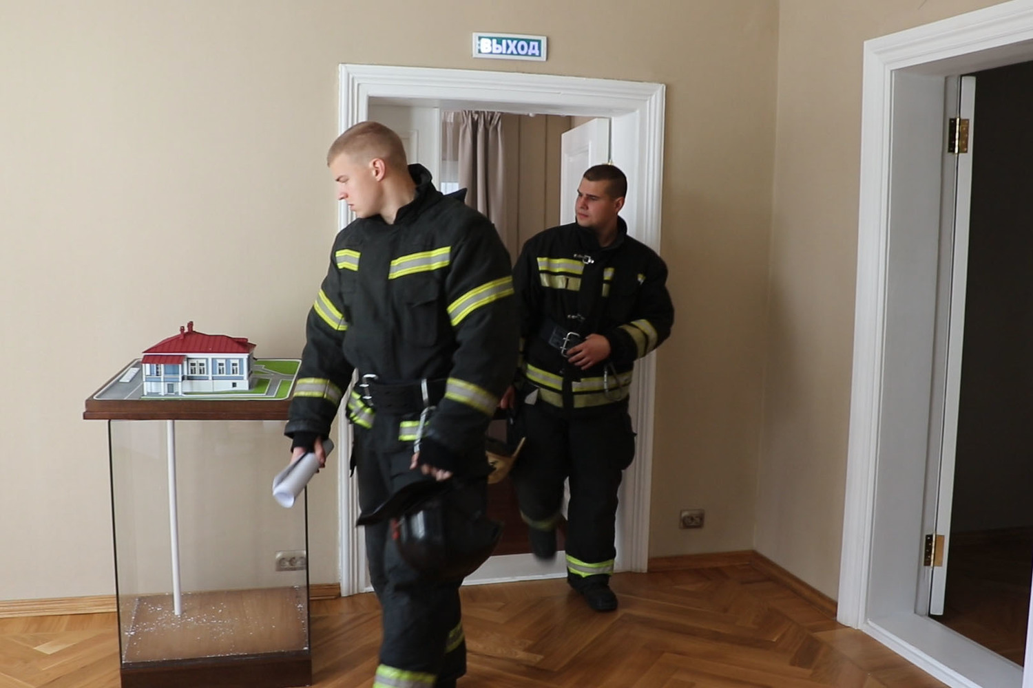 Во Владимире в Доме-музее Столетовых прошли учения пожарных