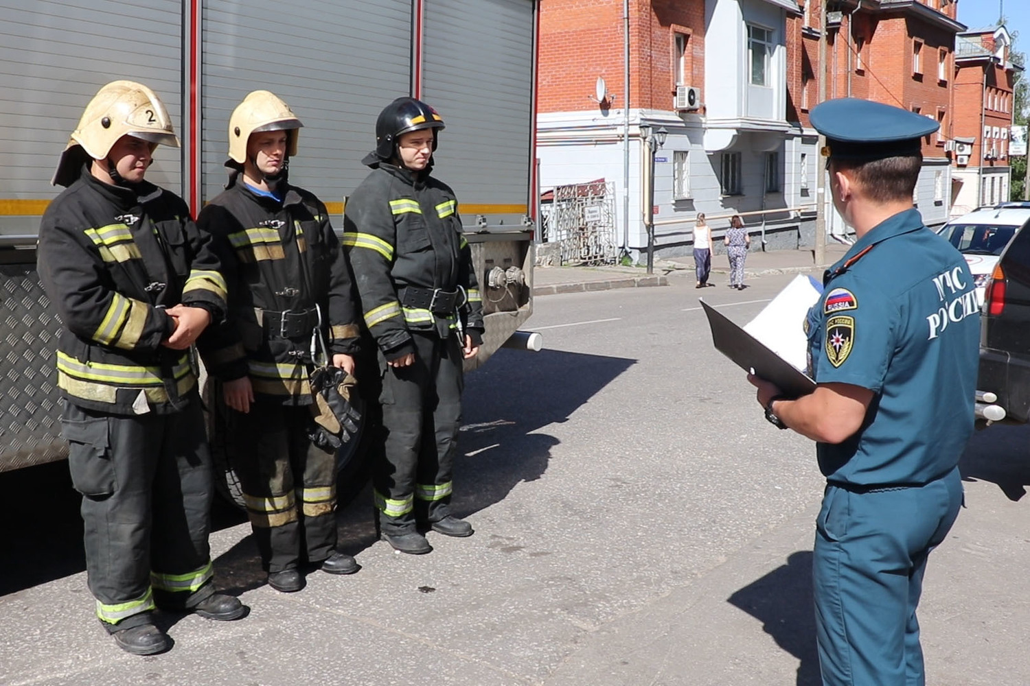 Во Владимире в Доме-музее Столетовых прошли учения пожарных
