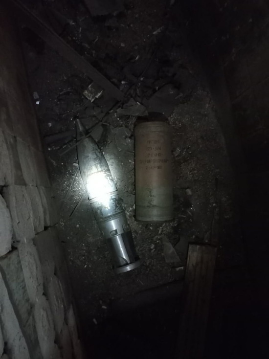 Житель Улан-Удэ нашел снаряд в смотровой яме своего гаража