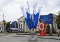 Белгород продолжают украшать ко Дню города