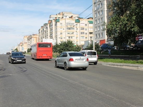 На Чичерина в Тамбове завершили ремонт дороги