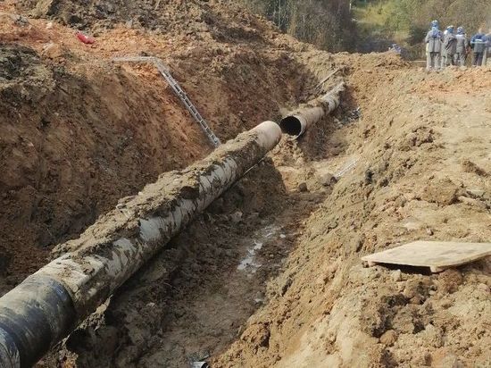 Продолжается восстановление участка магистрального газопровода в Прионежском районе Карелии