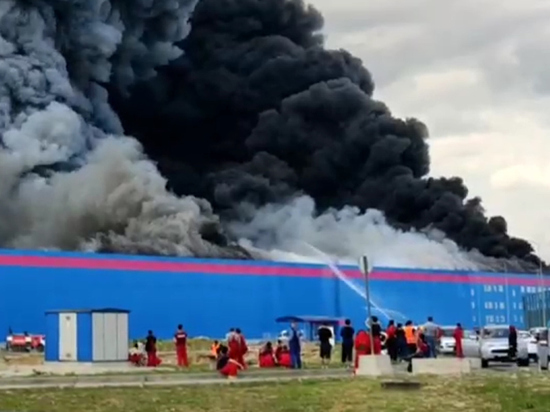 После пожара на складе Ozon "пропали" около 20 человек