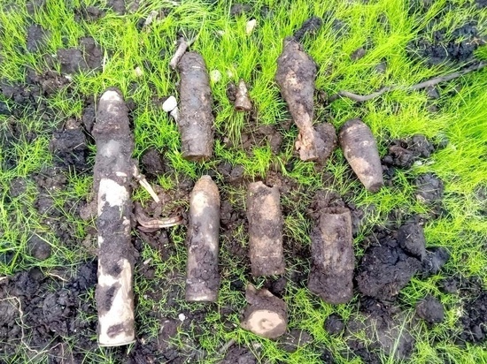 Снаряды времен войны нашли в Кировском районе