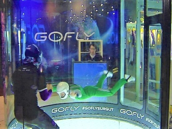 В Сургуте дети с ДПЦ проходят реабилитацию в аэротрубе