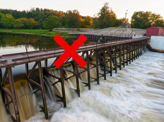 В Пригородном лесу закроют проход по плотине