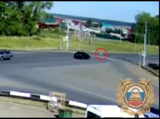 В Башкирии автоледи сбила ребенка на велосипеде