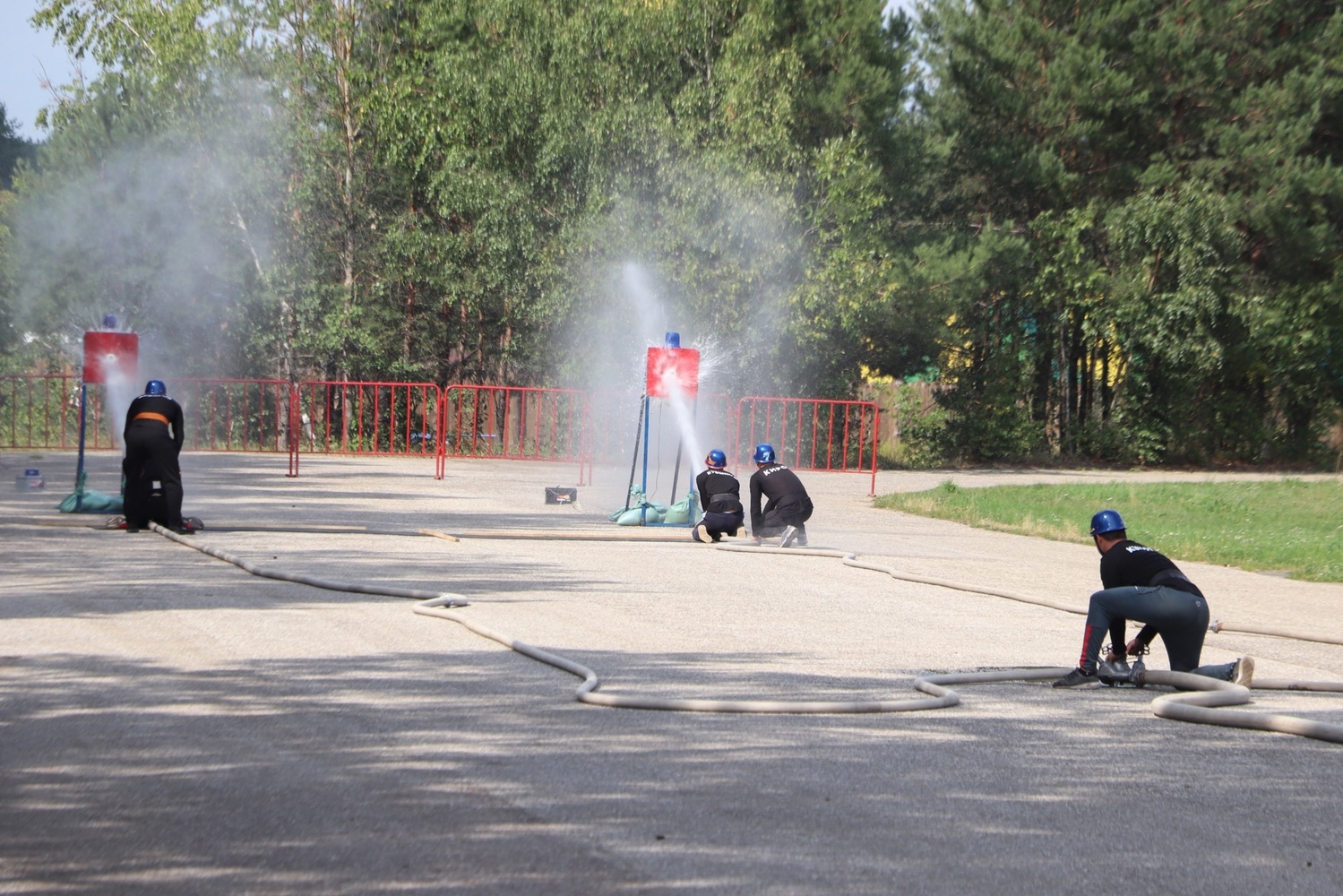 Во Владимире состоялись соревнования по пожарно-спасательному спорту
