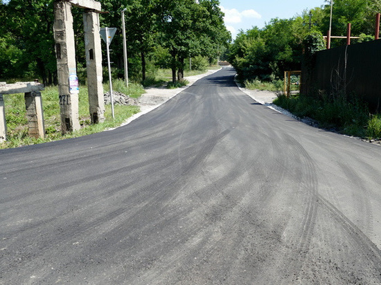 В Котовске отремонтировали дорогу Фабричного проезда