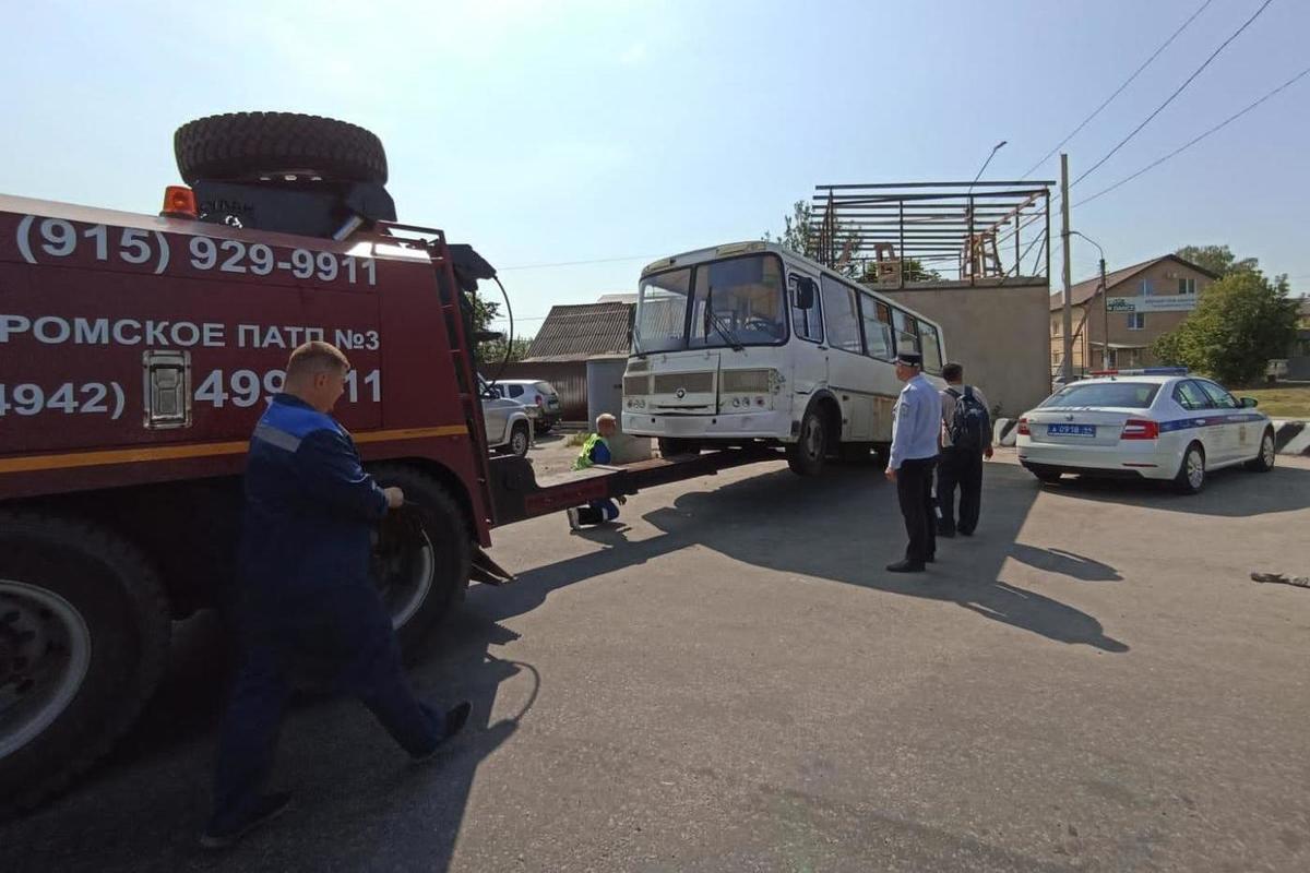 Костромское ГИБДД подвело итоги рейда по проверке пассажирского и грузового транспорта
