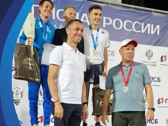 Хакасии досталась медаль чемпионата России благодаря легкоатлету Плохотникову