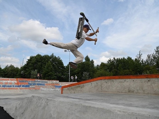 В Белгороде открыли новый скейт-парк