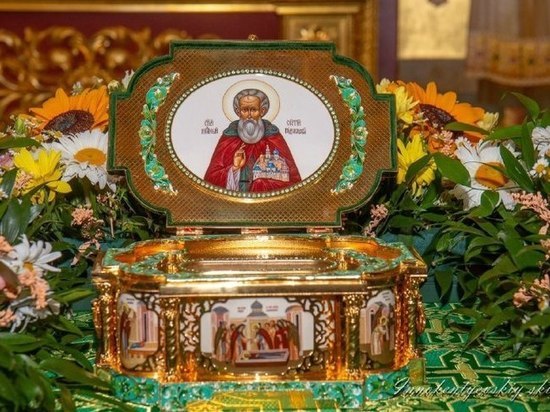 В Саратов 10 августа привезут мощи Сергия Радонежского