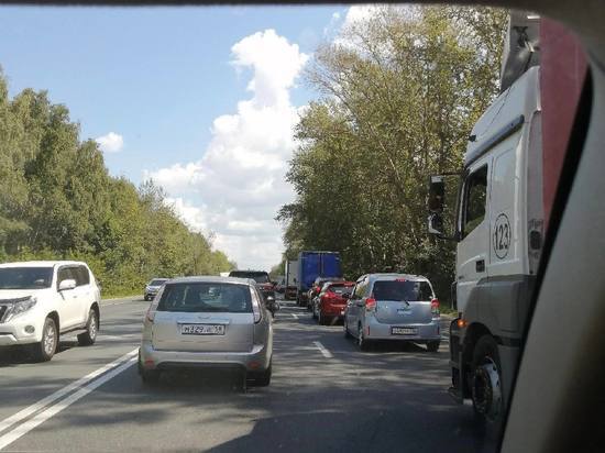 Водителей предупредили о пробке в направлении Кузнецка Пензенской области