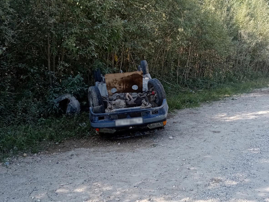 В результате автомобиль перевернулся, а супруги были вынуждены обратиться в больницу за медицинской помощью